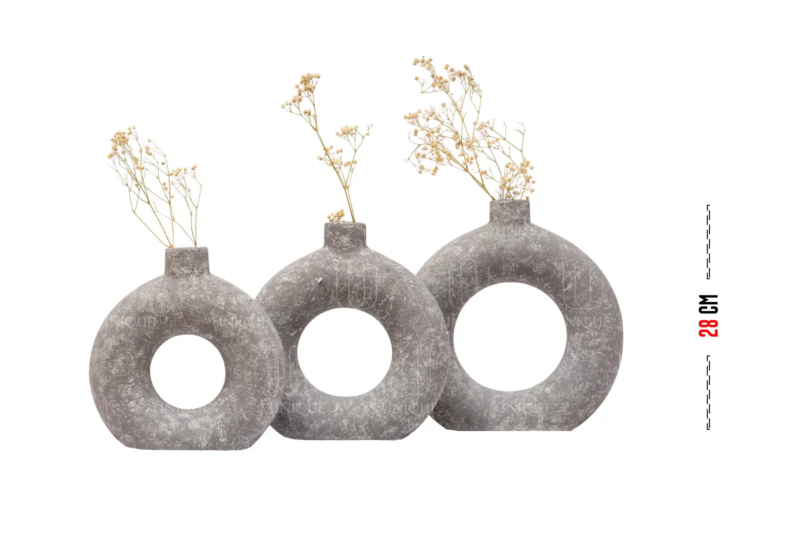 Donuts Pottery Vases Set - Image 2