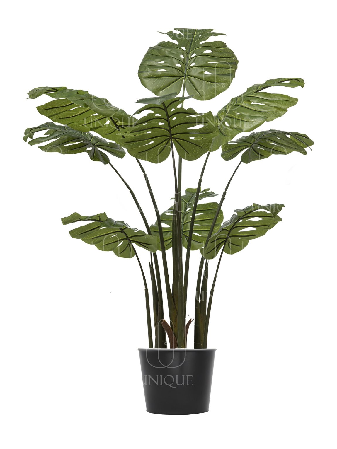 Monstera Deleciosa Artificial Tree 7 Trunks 9 Branches H130CM