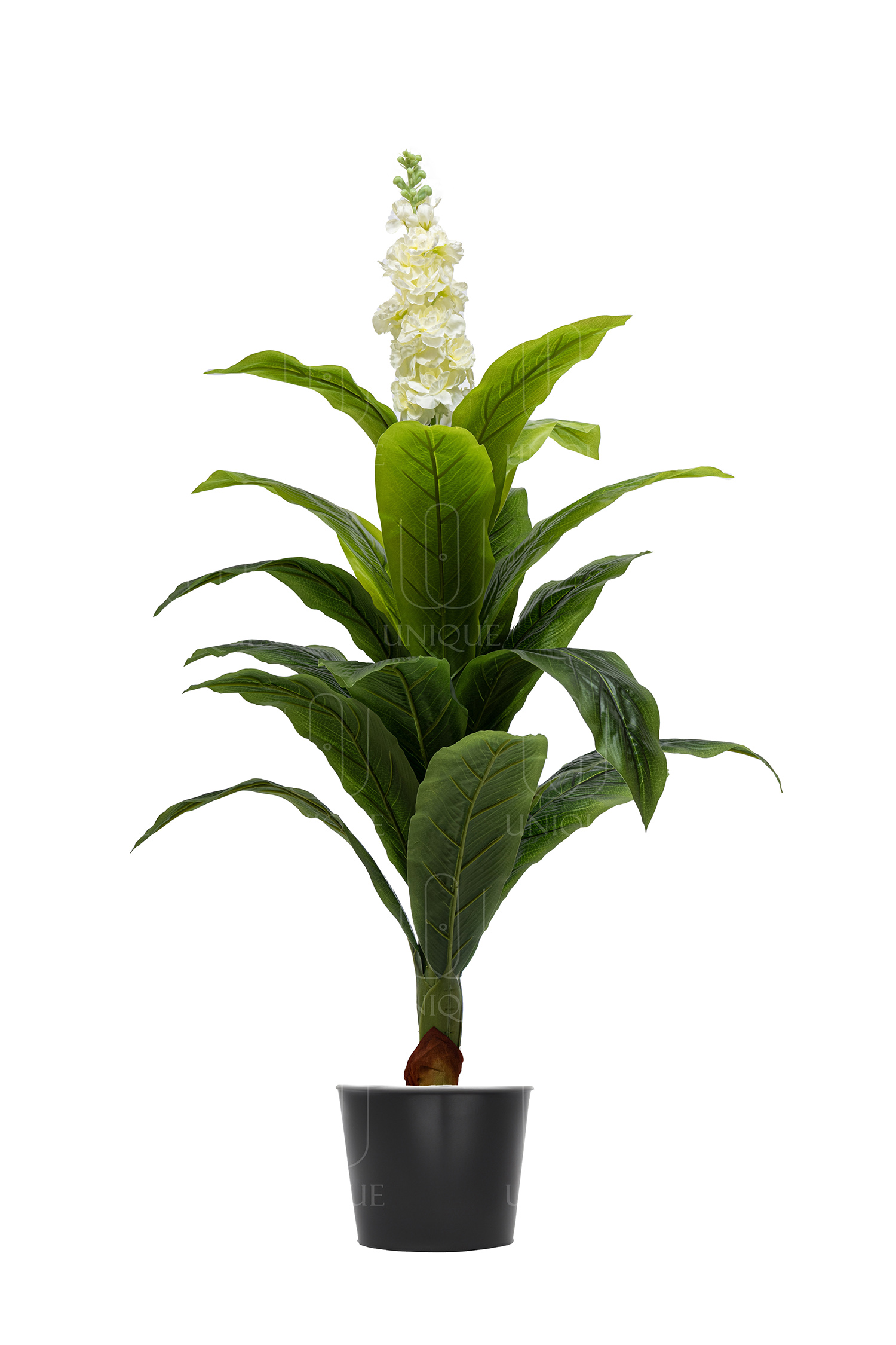 Dracaena Artificial Tree With White Flowers H100CM