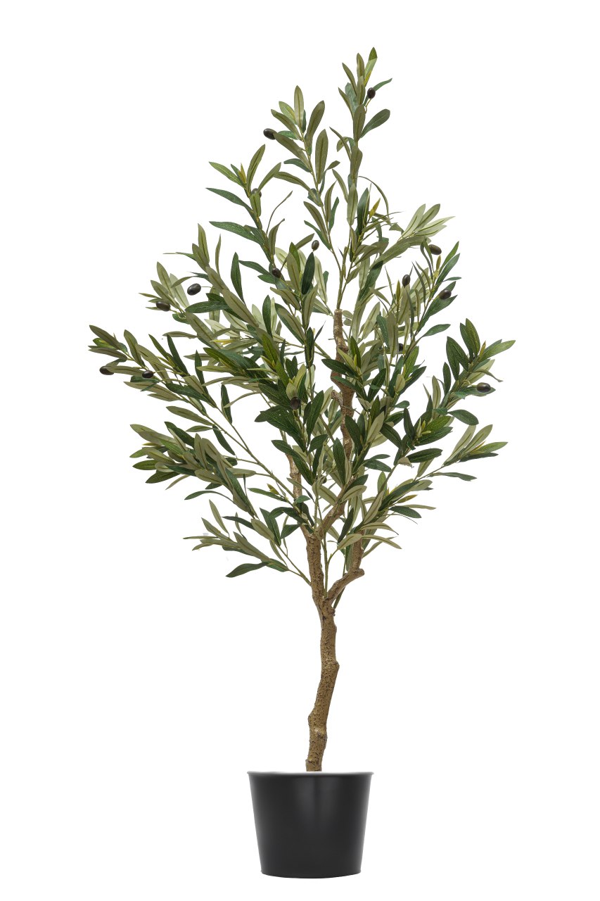 Olive Artificial Tree Single Trunk H125CM