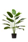 Banana Artificial Tree Bunch With 18 Leavs H70CM