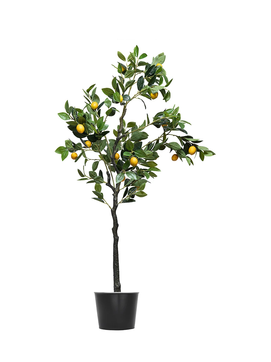 Lemon Artificial Tree With Yellow Lemon H160CM