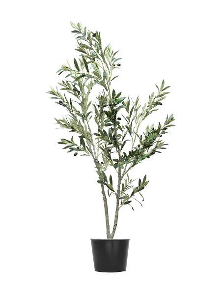 Olive Artificial Tree Double Branches H150CM