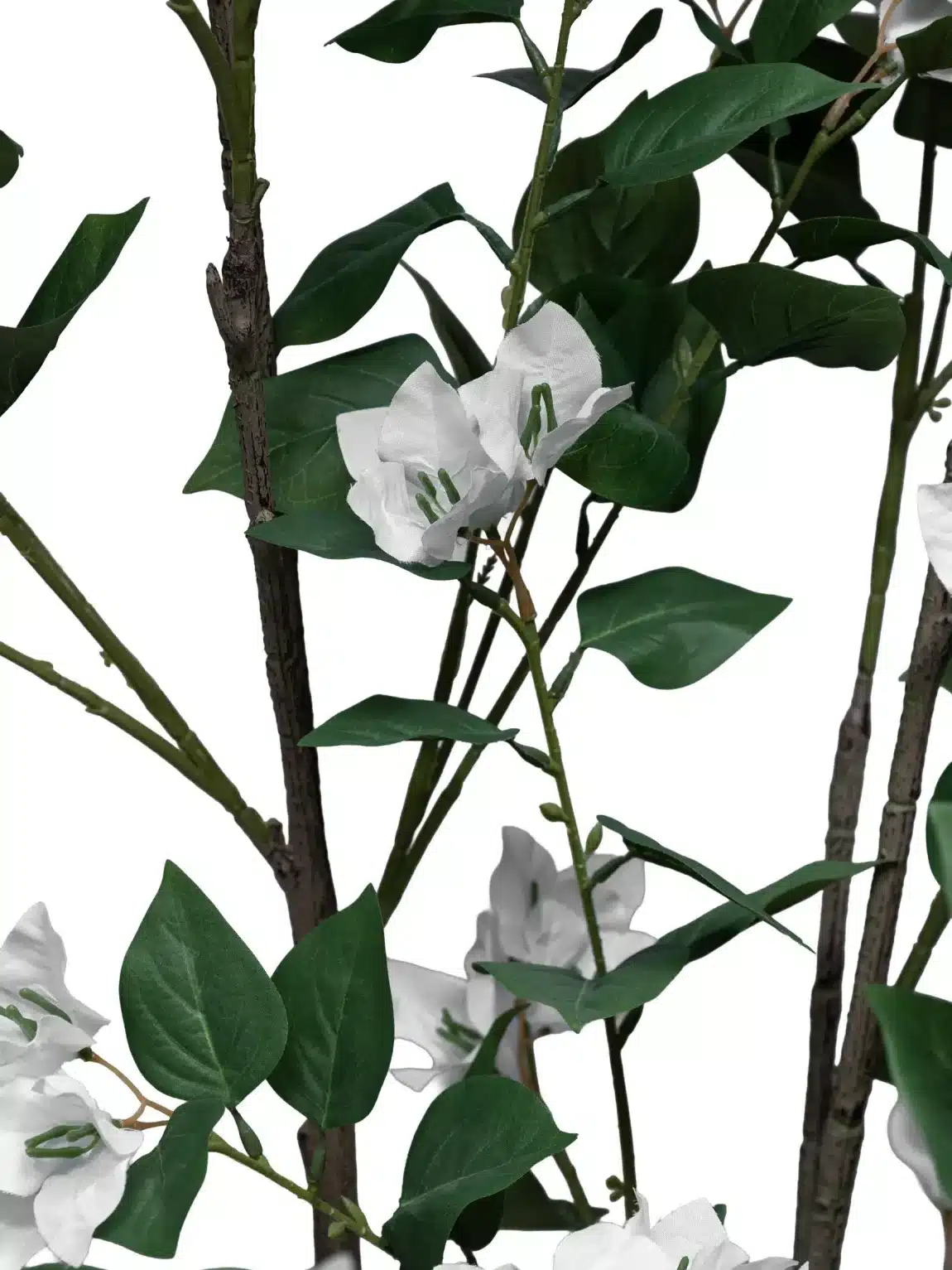 Bougainvillea Artificial Tree White Flowers H180CM