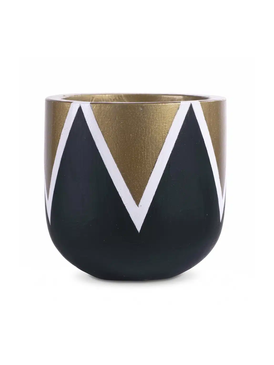 Hand Painted Pot - UN011