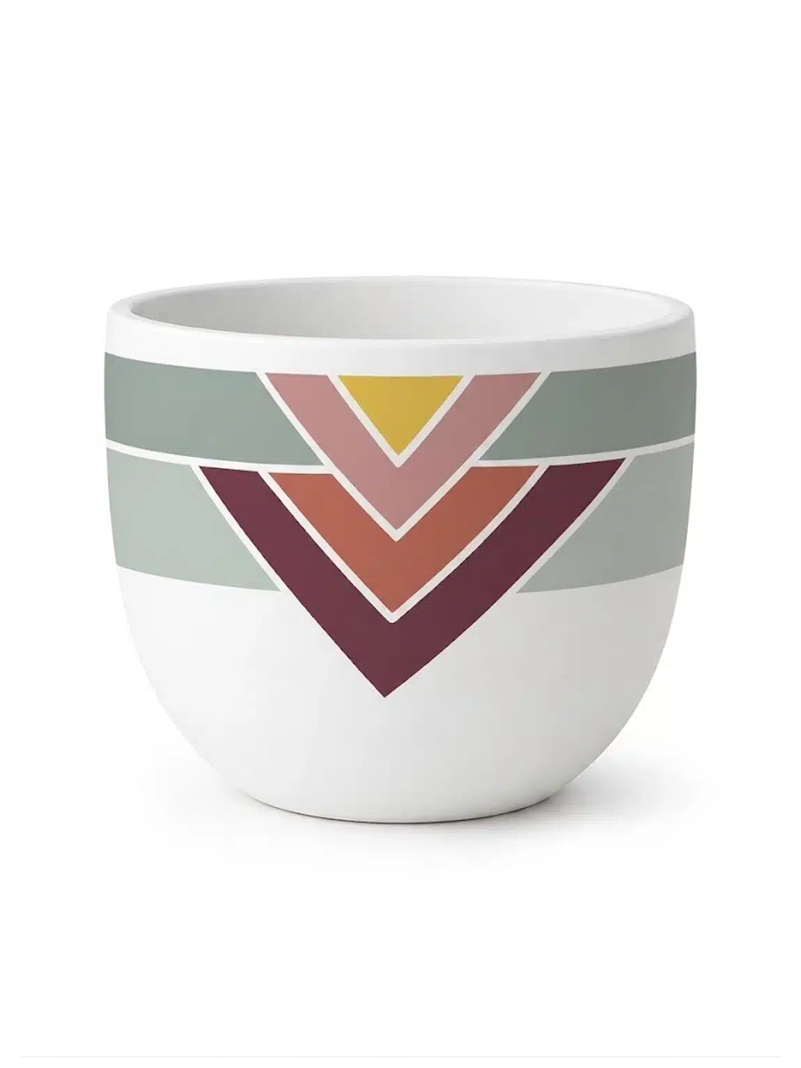 Hand Painted Pot - UN66