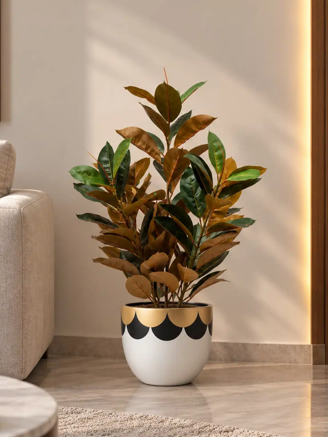 UN Set4 : 85cm Tree with Decorative Pot
