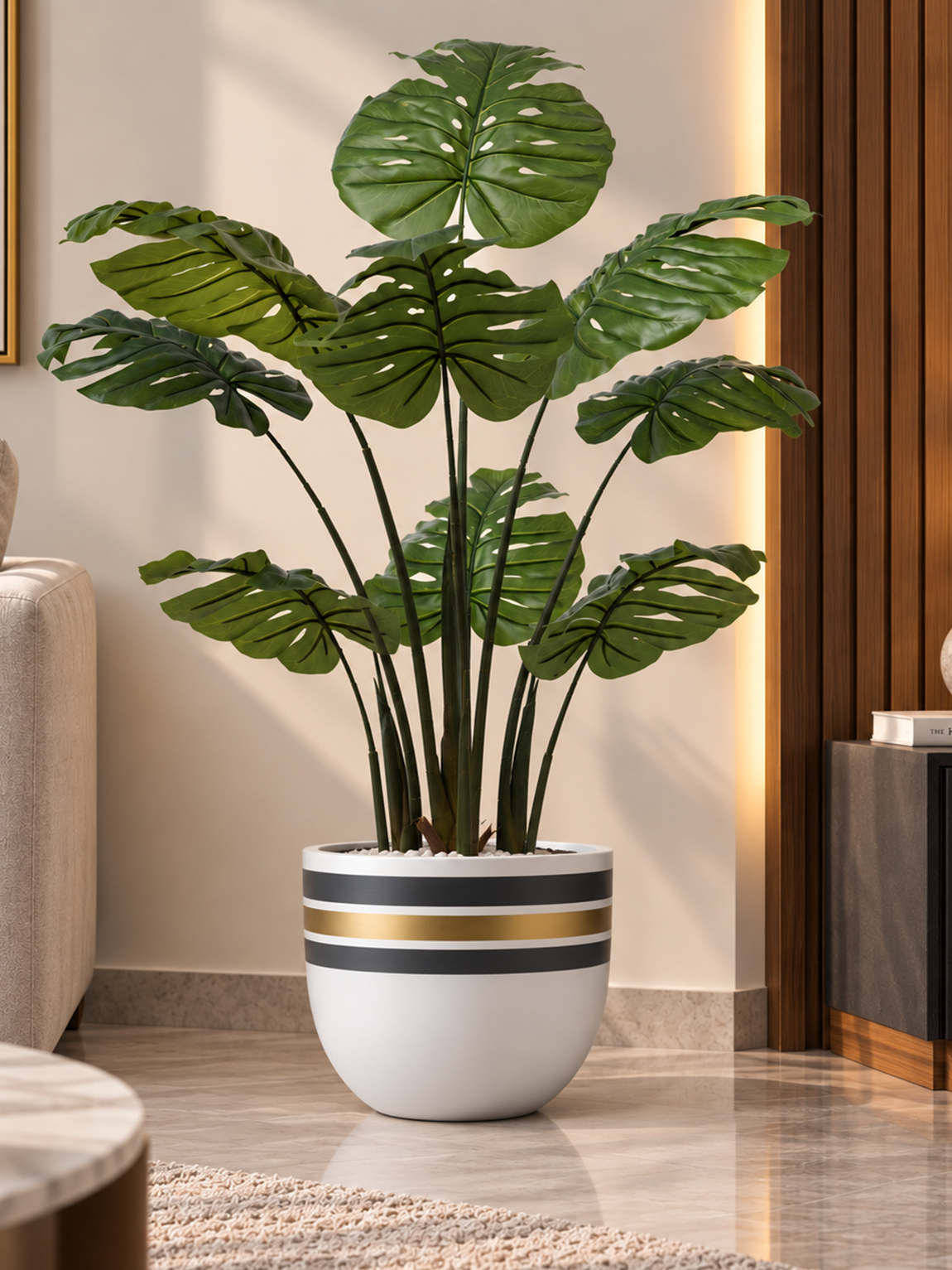 UN Set5 : 130cm Tree with Decorative Pot